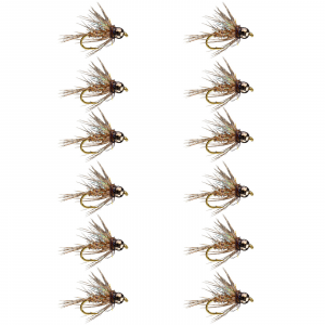 Image of RIO Morrish Dirty Bird TB 12 Hare's Ear 12 Pack