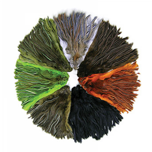 Wapsi Barred Pine Squirrel Skin Crawdad Orange