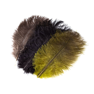Image of Wapsi Ostrich Plumes Black