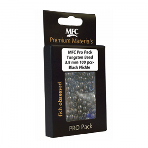Image of MFC Tungsten Bead Pro Pack Black Nickle 5/32" (3.8 mm)