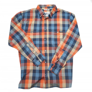 RepYourWater The Last Frontier Flannel Button Down Small
