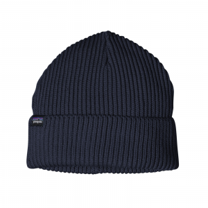 Image of Patagonia Fishermans Rolled Beanie Navy Blue