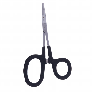 Rising Bobs Tactical Fly Fishing Scissor and Straight Clamp Pliers 6" Black