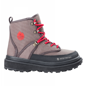 Image of Redington Crosswater Youth Wading Boot Fly Fishing - Sticky Rubber Sole Bark 4K