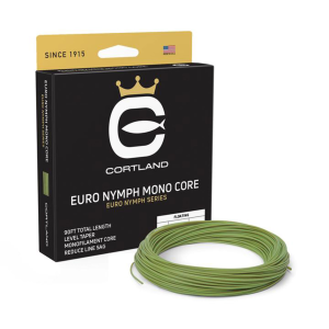 Image of Cortland Euro Nymph Mono Core Level .022 Gecko Green
