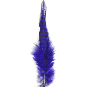 Image of MFC Barred Saddle Hackle Purple/Black