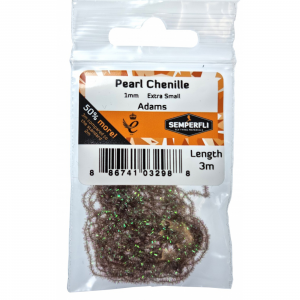 Image of Semperfli Pearl Chenille 1mm X Small Adams