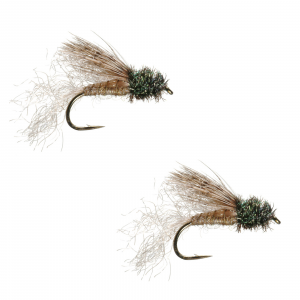 Image of Umpqua Lawsons Caddis Emerger Tan 2 Pack 14