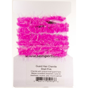 Semperfli Guard Hair Chenille Shell Pink
