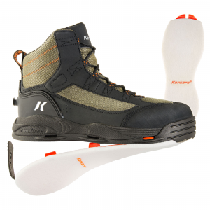 Image of Korkers Greenback Wading Boots with Felt Soles - 14