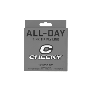 Cheeky Fishing Cheeky All-Day Sink Tip Fly Line 8 wt Black / Mint - $59.00 at AvidMax.com