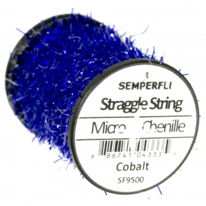 Image of Semperfli Straggle String Micro Chenille Cobalt