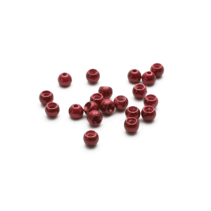 Image of MFC Tungsten Lucent Beads Blood Red 5/64 in (2.0 mm