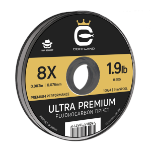 Image of Cortland Ultra Premium Fluorocarbon Tippet 30 yd 8X 1.9 lb