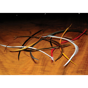 Hareline Stripped Goose Biots Prince Nymph Brown