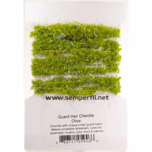Image of Semperfli Guard Hair Chenille Olive
