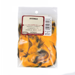 Image of Wapsi Barred Rabbit Zonkers Thin Fluorescent Red