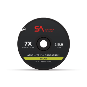 Image of Scientific Anglers Absolute Trout Fluorocarbon Tippet 30m 1x