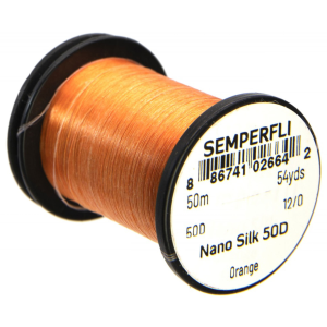 Semperfli Nano Silk 300D 1/0 Saltwater White