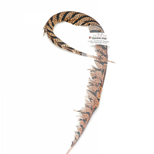 Image of Hareline Lady Amherst Tail Piece #343 Shrimp Pink