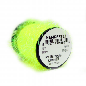 Image of Semperfli Ice Straggle Chenille Fl. Yellow