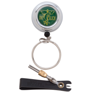 Image of Dr. Slick Silver O Clip-On-Reel with Satin Offset Nippers for Fly Fishing