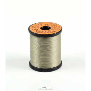 Image of UNI Waxed Thread 3/0 Olive