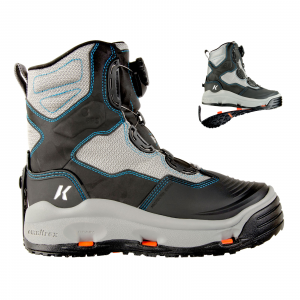 Image of Korkers Women's Darkhorse Wading Boots Womens 10 Felt & Kling-On