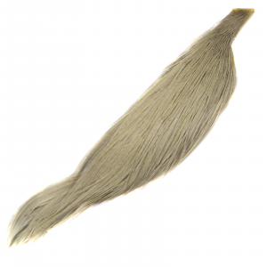 Image of Whiting Farms High & Dry Hackle 1/2 Cape White Dyed Light Dun