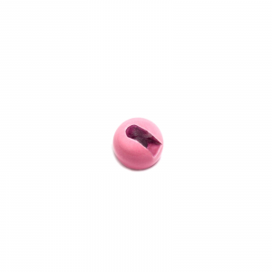 Image of Fulling Mill Slotted Tungsten Beads 5/32" (3.8mm) Soft Pink