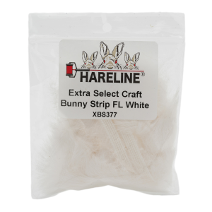 Image of Hareline Extra Select Craft Bunny Strips 377 Fl White