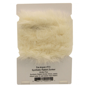 Image of Semperfli Synthetic Rabbit Zonker 'Wabbit' Artic Fox