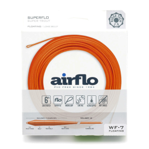 Image of Airflo Ridge 2.0 Super Trout Floating Fly Line 6 wt Fire Orange