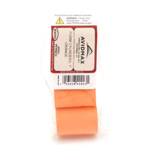Wapsi Foam Cylinders 1 in Orange