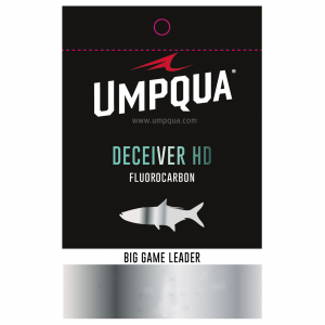 Image of Umpqua Deceiver HD Big Game Fluorocarbon Leader 12LB - 12'