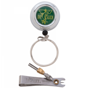 Image of Dr. Slick Silver "O" Clip-On-Reel with Satin Offset Nippers for Fly Fishing