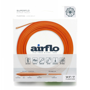 Image of Airflo Ridge 2.0 Super Trout Floating Fly Line 7 wt Fire Orange