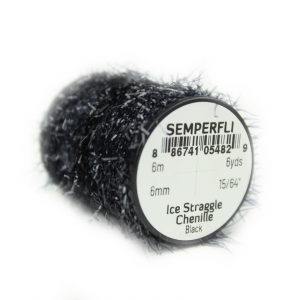 Image of Semperfli Ice Straggle Chenille Black