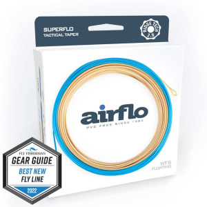 Image of Airflo Ridge 2.0 Superflo Tactical Taper Floating Fly Line 7 wt Bamboo Watery Olive