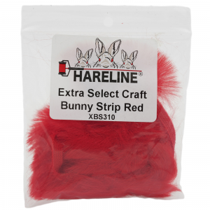 Image of Hareline Extra Select Craft Bunny Strips #310 Red