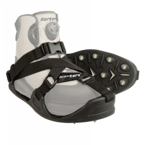 Image of Korkers CastTrax Fly Fishing Cleated Overshoes with 36 Carbide Spikes - Large