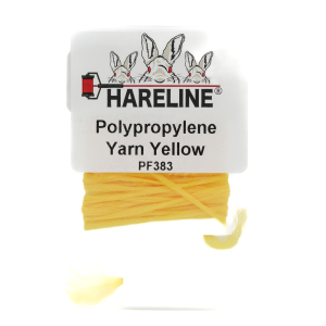 Image of Hareline Polypropylene Yarn 383 Yellow