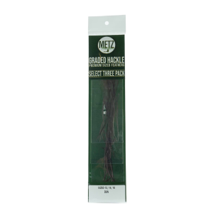 Image of Metz Select Hackle 12 14 16 Dun