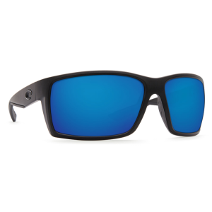 Costa Reefton Sunglasses Blackout Frame Blue Mirror 580P