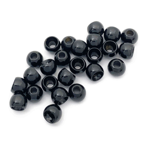 Image of MFC Brass Beads 25 pk 3.3 mm (1/8 in) Black