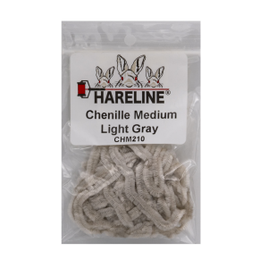 Image of Hareline Chenille Medium Light Gray