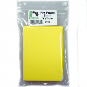 Image of Hareline 6mm Fly Foam Yellow