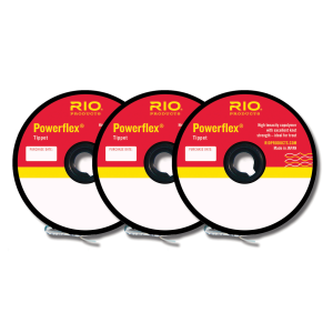 RIO Powerflex Tippet - 3 pk - 3X-5X