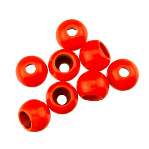 Image of Spirit River Hot Tungsten Beads 1/8" Fluorescent Orange