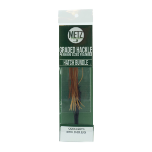 Image of Metz Hatch Hackle Bundle 16 Caddis
